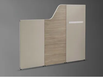 INSIDE 25 - Mobile freestanding office screen by König Neurath - view 2